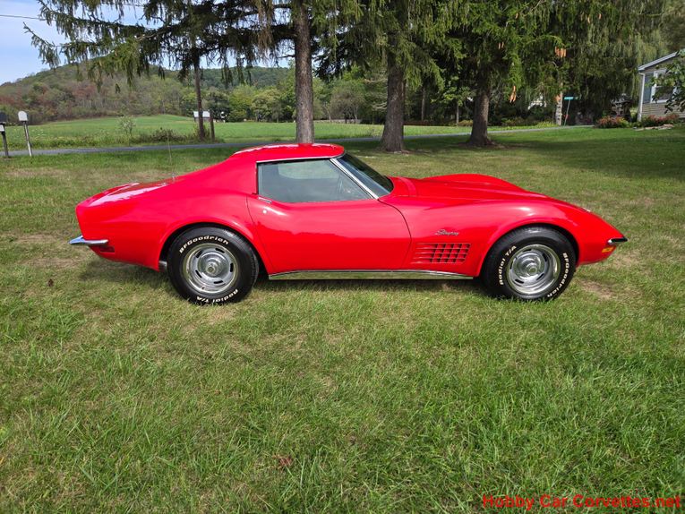 Chevrolet-Corvette-1971-Red-Tan-12