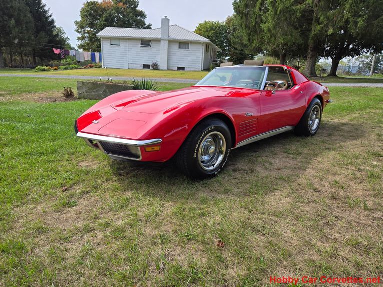 Chevrolet-Corvette-1971-Red-Tan-13
