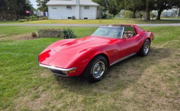 Chevrolet-Corvette-1971-Red-Tan-14