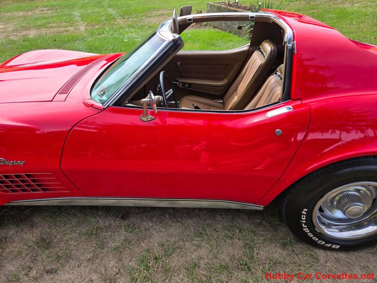 Chevrolet-Corvette-1971-Red-Tan-22