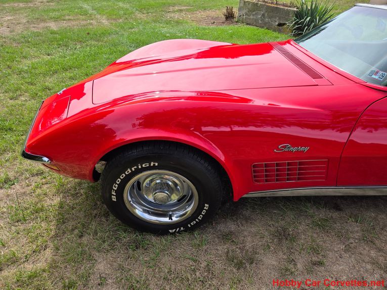 Chevrolet-Corvette-1971-Red-Tan-24