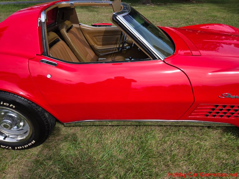 Chevrolet-Corvette-1971-Red-Tan-29