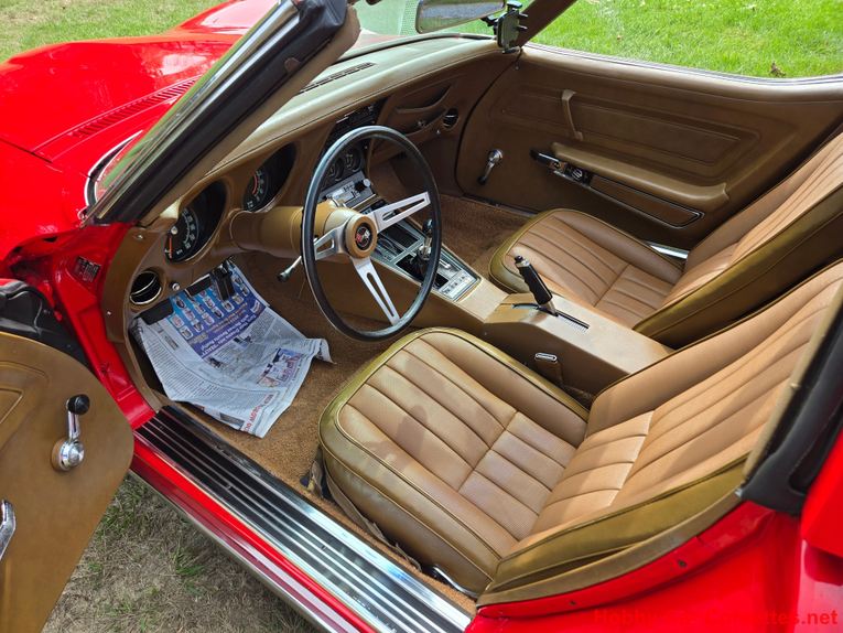 Chevrolet-Corvette-1971-Red-Tan-30