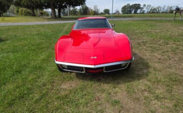 Chevrolet-Corvette-1971-Red-Tan