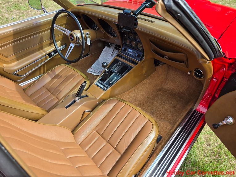 Chevrolet-Corvette-1971-Red-Tan-4