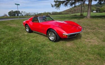 Chevrolet-Corvette-1971-Red-Tan-40