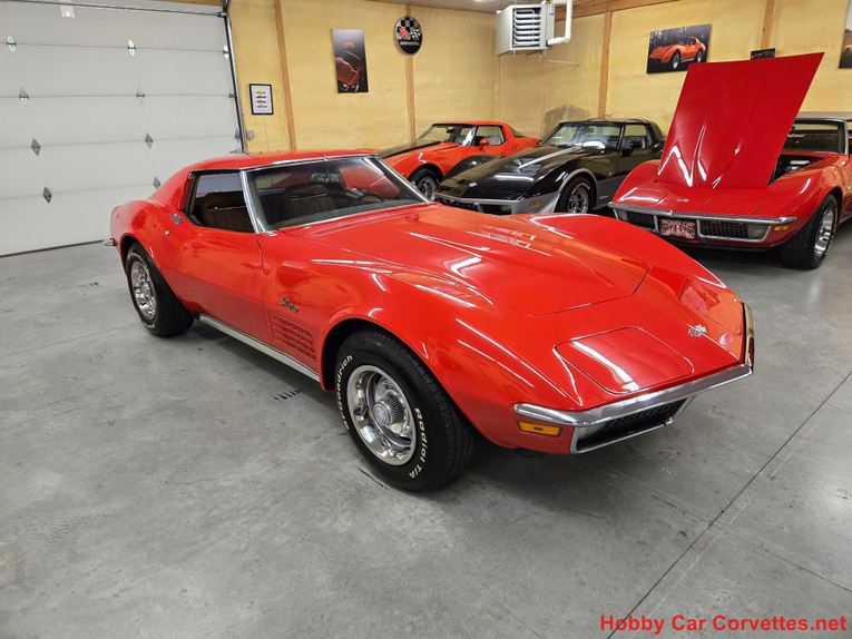 Chevrolet-Corvette-1971-Red-Tan-41