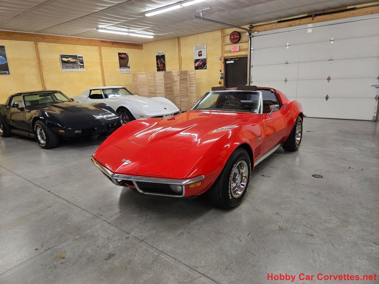 Chevrolet-Corvette-1971-Red-Tan-43