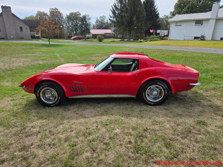 Chevrolet-Corvette-1971-Red-Tan-45