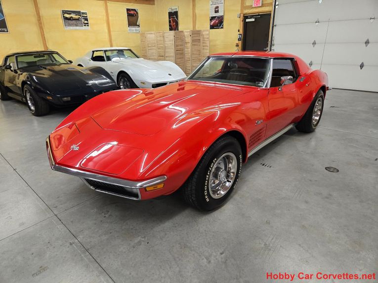 Chevrolet-Corvette-1971-Red-Tan-7