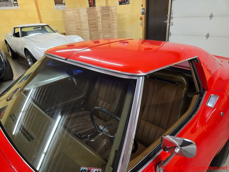 Chevrolet-Corvette-1971-Red-Tan-8