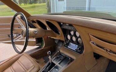 Chevrolet-Corvette-1973-Elkhart-Green-Saddle-Leather-8