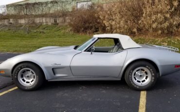 Chevrolet-Corvette-1974-Silver-Silver