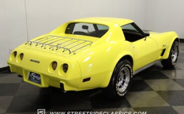 Chevrolet-Corvette-1976-Yellow-Dark-Brown-13