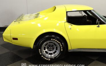 Chevrolet-Corvette-1976-Yellow-Dark-Brown-28