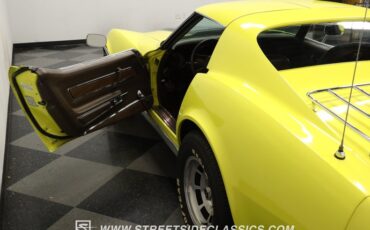 Chevrolet-Corvette-1976-Yellow-Dark-Brown-33