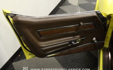 Chevrolet-Corvette-1976-Yellow-Dark-Brown-34