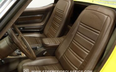 Chevrolet-Corvette-1976-Yellow-Dark-Brown-41