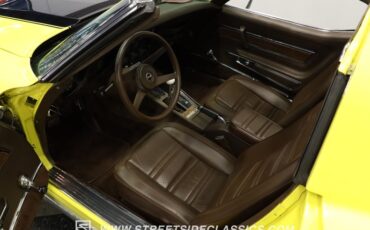 Chevrolet-Corvette-1976-Yellow-Dark-Brown-48