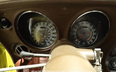 Chevrolet-Corvette-1976-Yellow-Dark-Brown-49