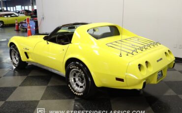 Chevrolet-Corvette-1976-Yellow-Dark-Brown-9