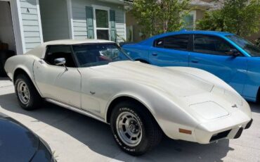 Chevrolet-Corvette-1977-Pearl-White-10