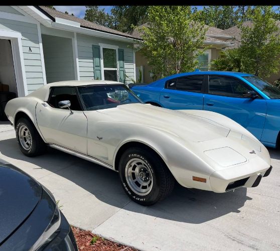 Chevrolet-Corvette-1977-Pearl-White-10