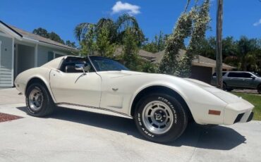 Chevrolet-Corvette-1977-Pearl-White-17