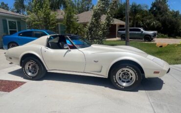 Chevrolet-Corvette-1977-Pearl-White-21