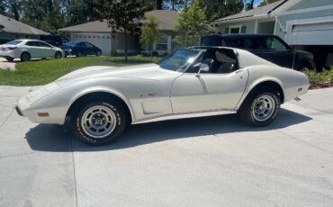 Chevrolet-Corvette-1977-Pearl-White-22