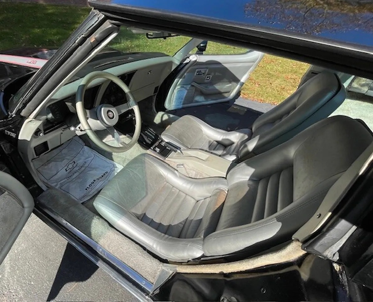 Chevrolet-Corvette-1978-Black-Silver-Silver-10