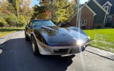 Chevrolet-Corvette-1978-Black-Silver-Silver-5