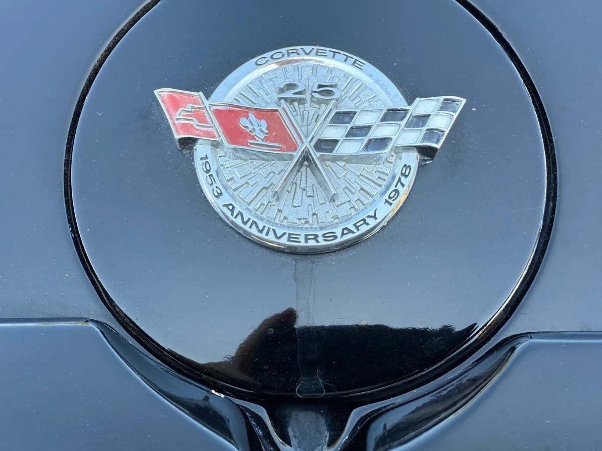 Chevrolet-Corvette-1978-Black-amp-Silver-Grey-14