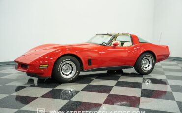 Chevrolet-Corvette-1980-Red-White-17