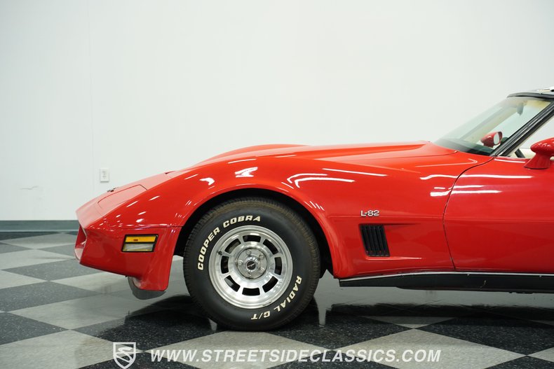 Chevrolet-Corvette-1980-Red-White-33