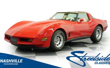 Chevrolet-Corvette-1980-Red-White