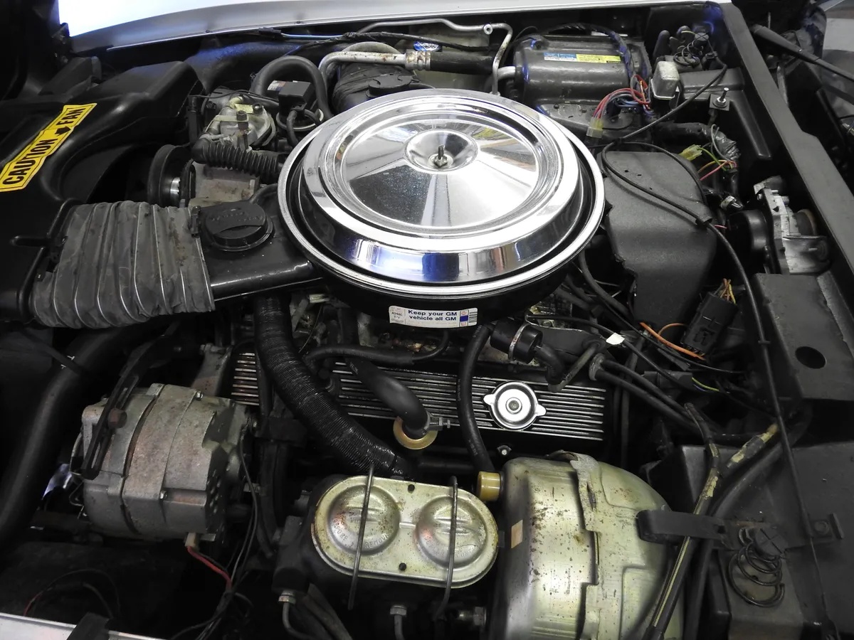 Chevrolet-Corvette-1981-Two-Tone-Silver-Charcol-11