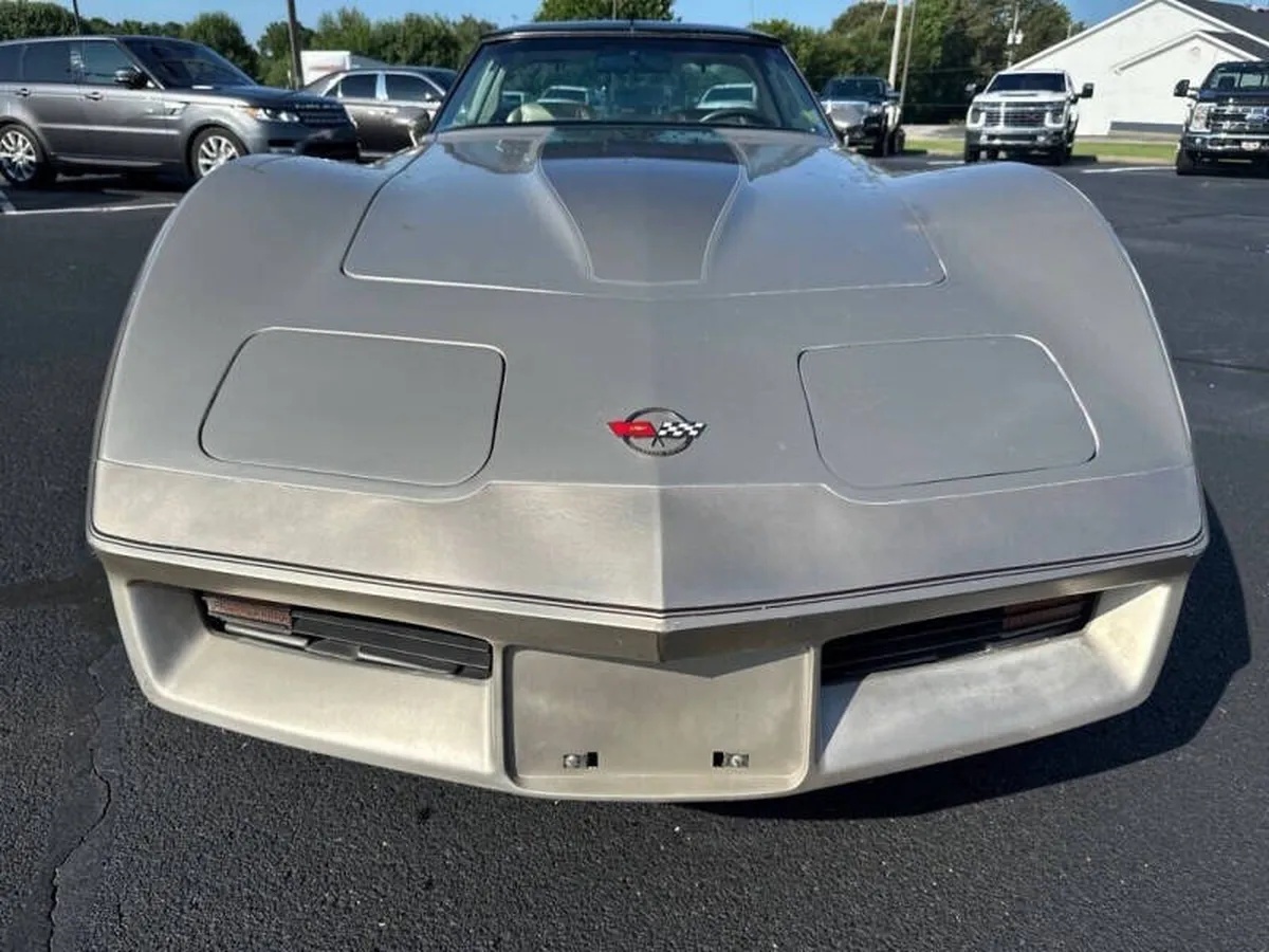 Chevrolet-Corvette-1982-Beige-Beige-1