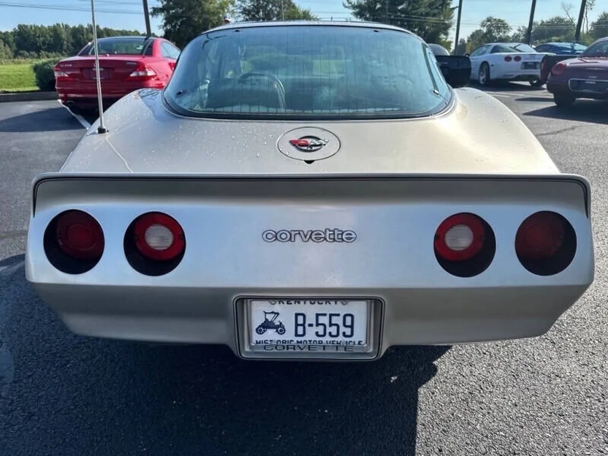 Chevrolet-Corvette-1982-Beige-Beige-5