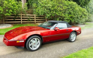 Chevrolet-Corvette-1988-Dark-Red-Metallic-Red