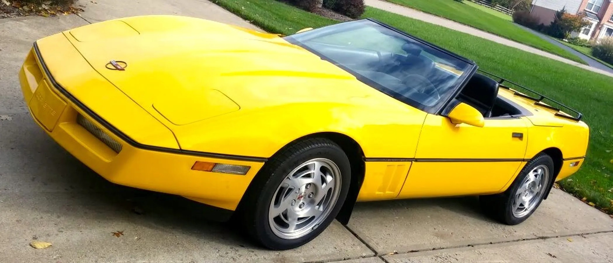 Chevrolet-Corvette-1990-Competiton-Yellow-Black-Leather-18