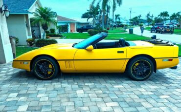 Chevrolet-Corvette-1990-Competiton-Yellow-Black-Leather-3