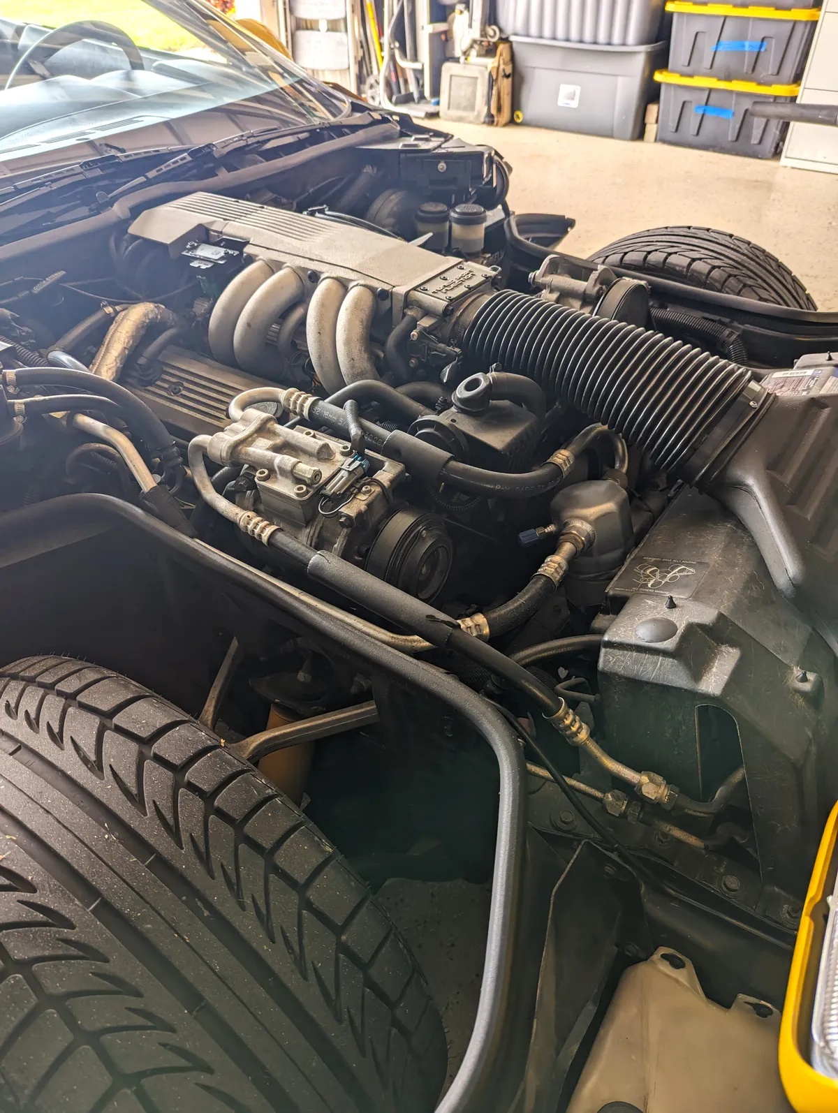 Chevrolet-Corvette-1990-Competiton-Yellow-Black-Leather-8