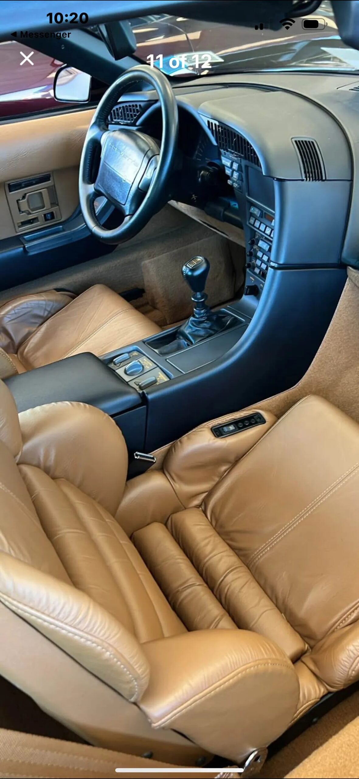 Chevrolet-Corvette-1991-Black-Saddle-Leather-12