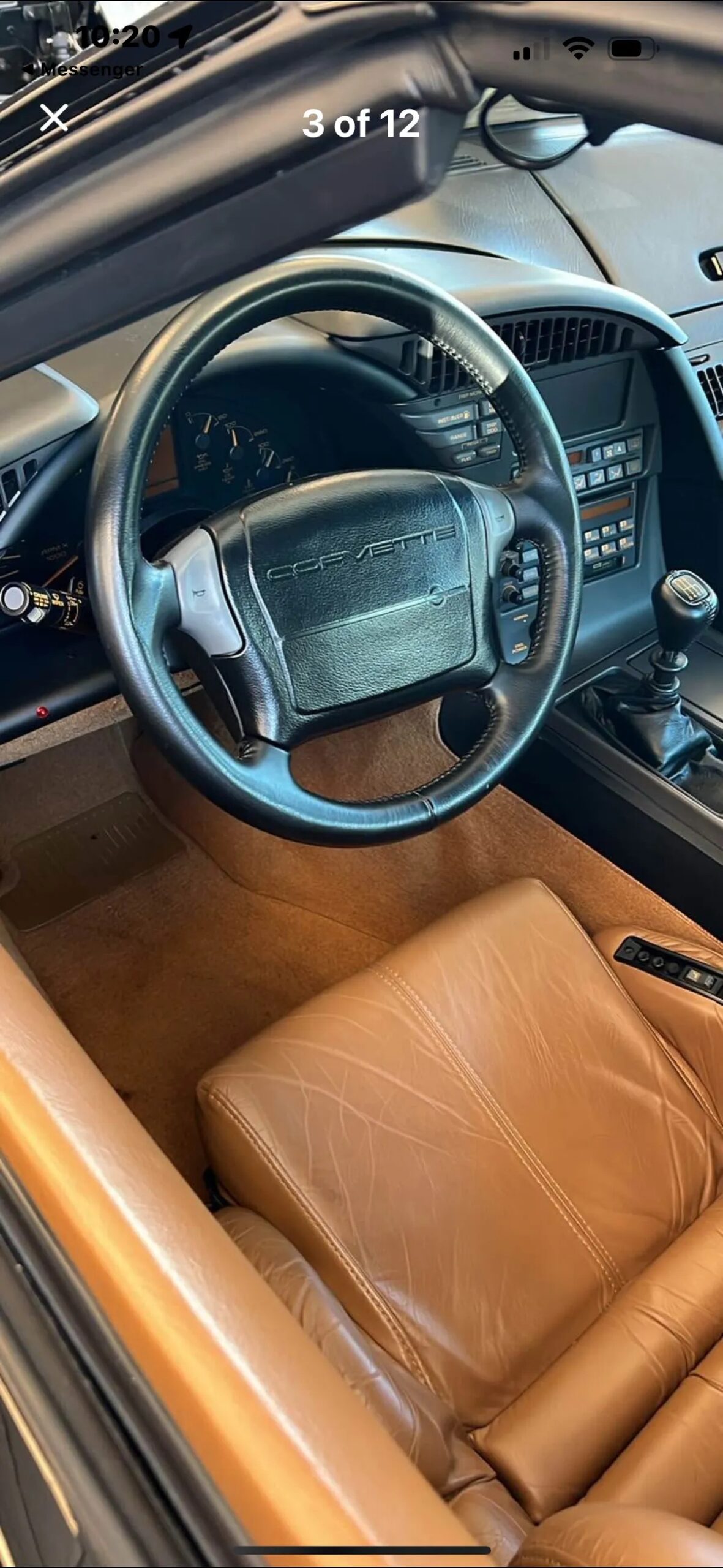 Chevrolet-Corvette-1991-Black-Saddle-Leather-14