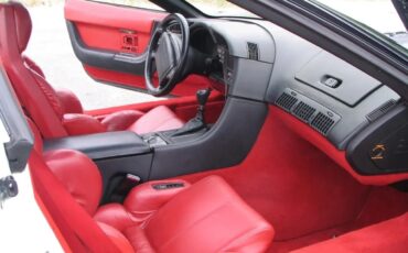 Chevrolet-Corvette-1991-White-Red-10