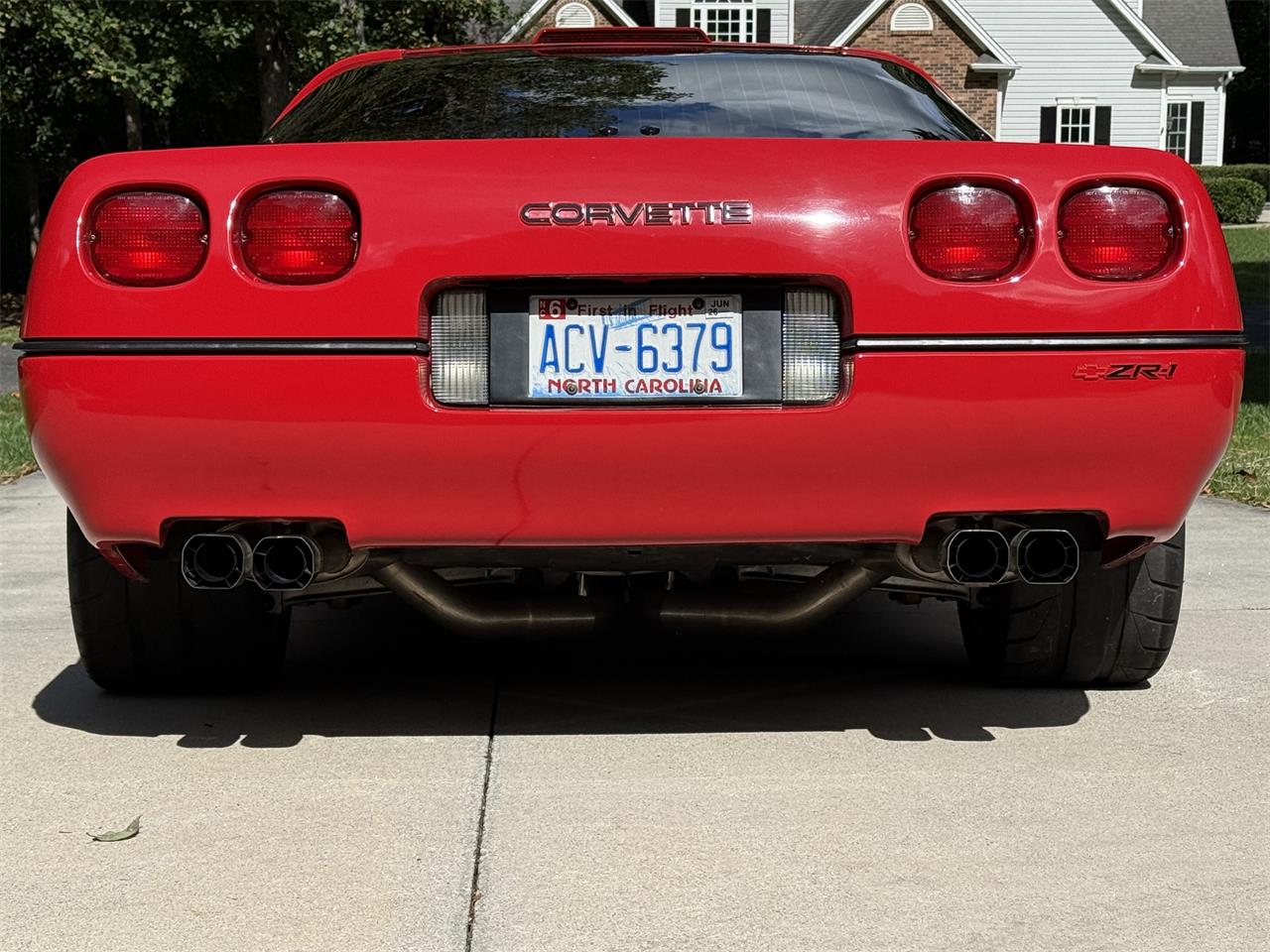 Chevrolet-Corvette-zr1-1990-Red-Red-4
