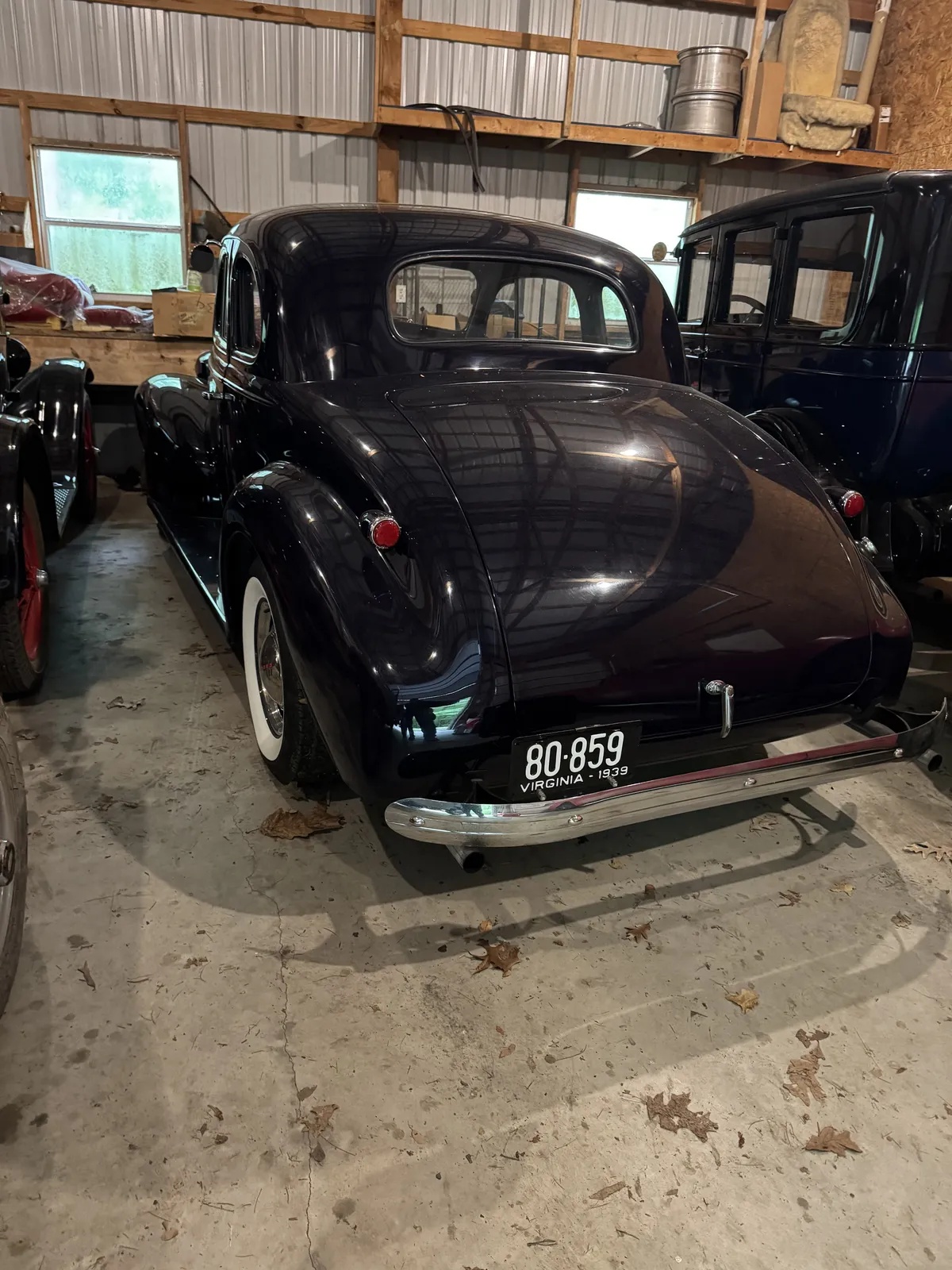 Chevrolet-Custom-1939-Blue-Tan-14