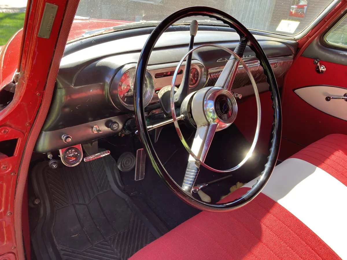 Chevrolet-Deluxe-1953-Red-Red-14