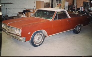 Chevrolet-El-camino-1965-Red-Red